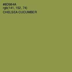 #8D984A - Chelsea Cucumber Color Image